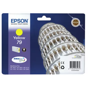 Epson Tower of Pisa vienos pakuotės geltonas 79 DURABrite Ultra rašalas