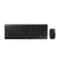 CHERRY Stream Desktop klaviatūra su pele, skirta biurui, RF belaidė, QWERTY, JAV anglų, juoda