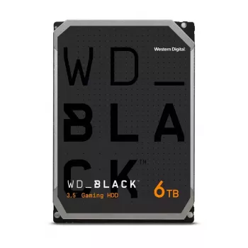 WESTERN DIGITAL kietasis diskas - WD Juoda WD6004FZBX - 6TB - SATA 6Gb/s - 3,5 col. - 7200 aps./min.