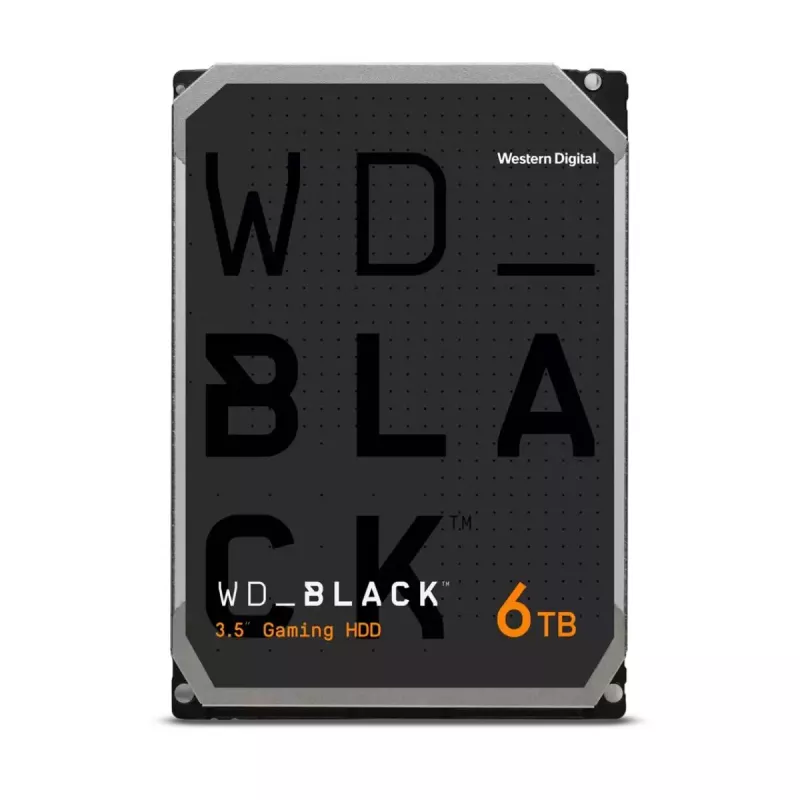 WESTERN DIGITAL kietasis diskas - WD Juoda WD6004FZBX - 6TB - SATA 6Gb/s - 3,5 col. - 7200 aps./min.