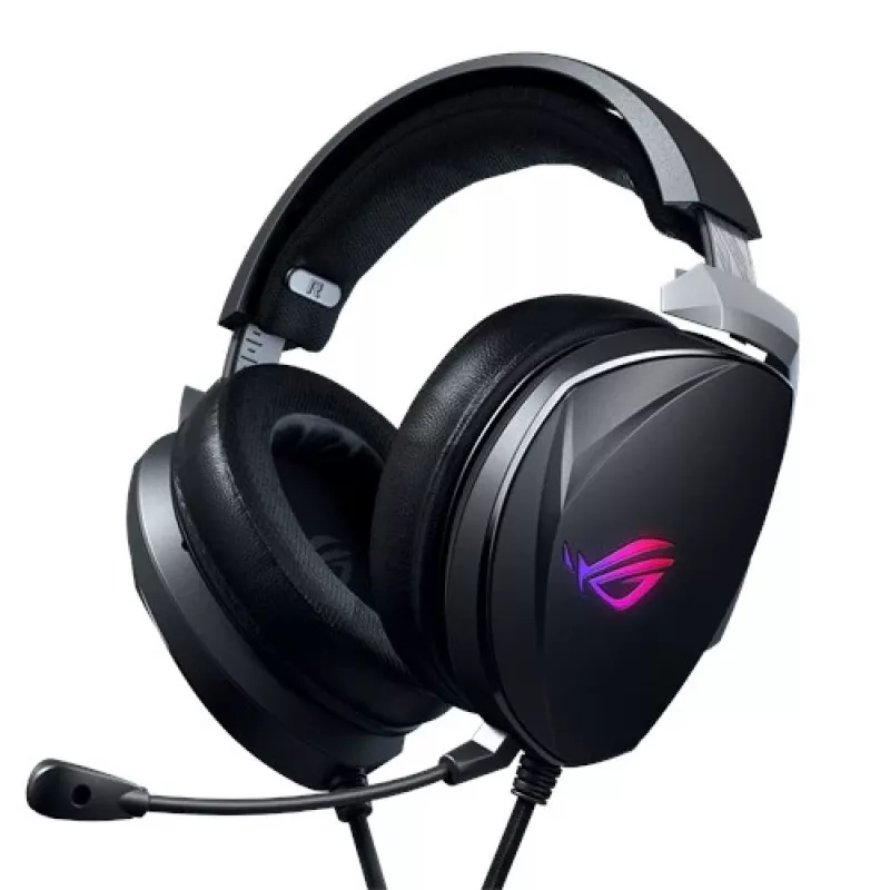 ASUS ROG Theta 7.1 ausinės laidinės ant galvos žaidimams USB Type-C juodos