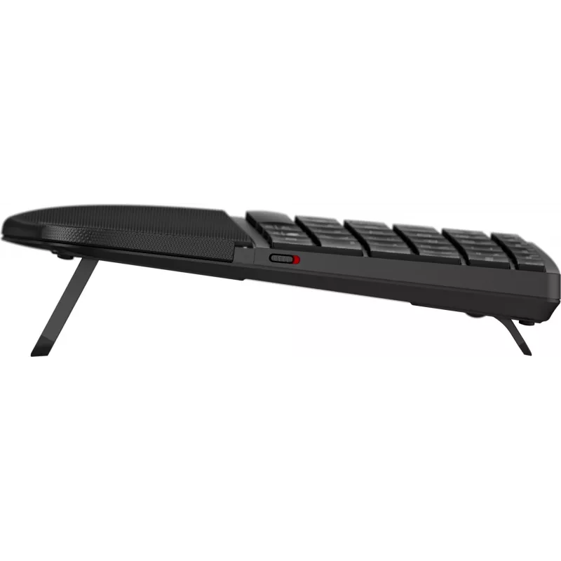 HP 685 Comfort Dual-Mode klaviatūra, QWERTY, pilno dydžio (100%), belaidė, RF belaidis + Bluetooth, membraninė, QWERTY, juoda