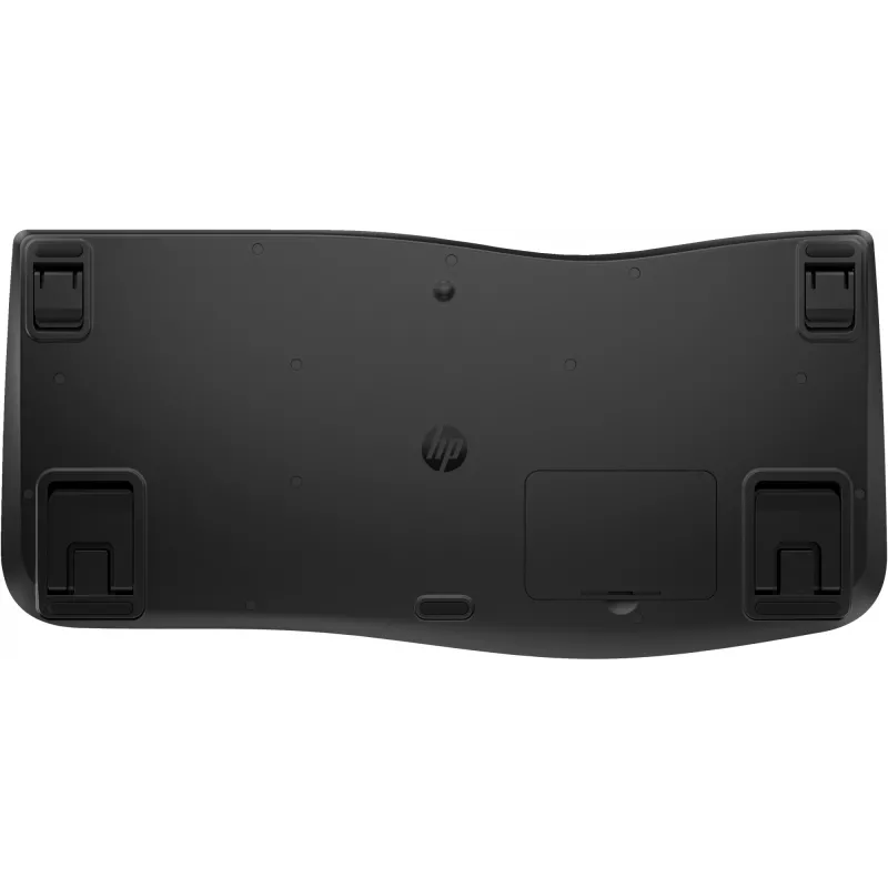 HP 685 Comfort Dual-Mode klaviatūra, QWERTY, pilno dydžio (100%), belaidė, RF belaidis + Bluetooth, membraninė, QWERTY, juoda