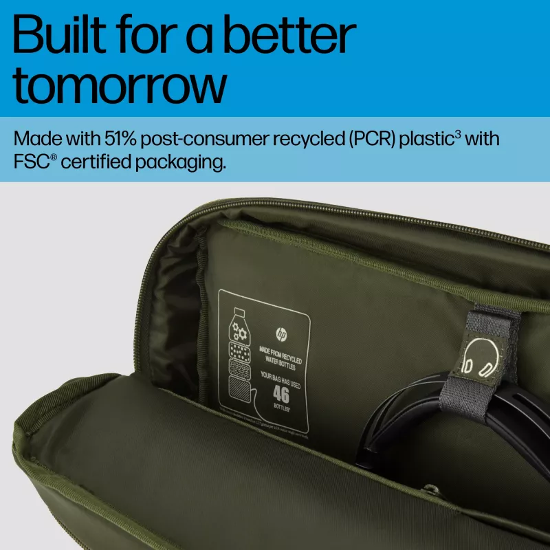 Messenger case HP 15.6-inch Modular Laptop Bag 39.6 cm 1.14 kg monochromatinis