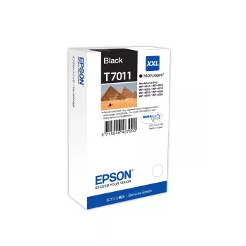 Epson rašalo kasetė C13T70114010 T7011 XXL juoda