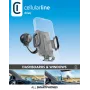 Cellularline Hug Flexi - Universalus automobilinis laikiklis išmaniajam telefonui su siurbtuku