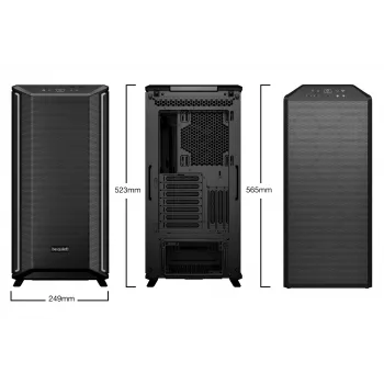 be quiet Dark Base 701 Juoda Midi Tower