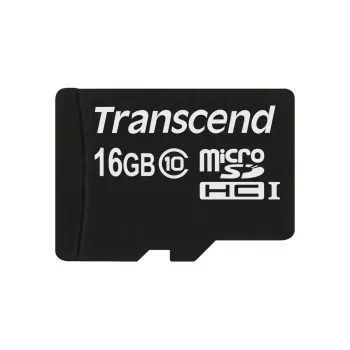 „Transcend“ 16 GB „MicroSDHC“ 10 klasės atmintinė TS16GUSDC10