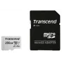 TRANSCEND Micro Sdxc Card 300s 256GB Uhs-i U3 su adapteriu