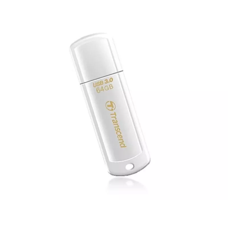 TRANSCEND Jetflash 730 - 64GB USB atmintinė - USB 3.0 - Balta