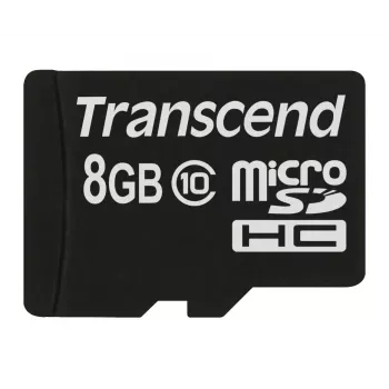 „Transcend“ „Flash Memory“ 8 GB „MicroSDHC“ 10 klasė TS8GUSDC10