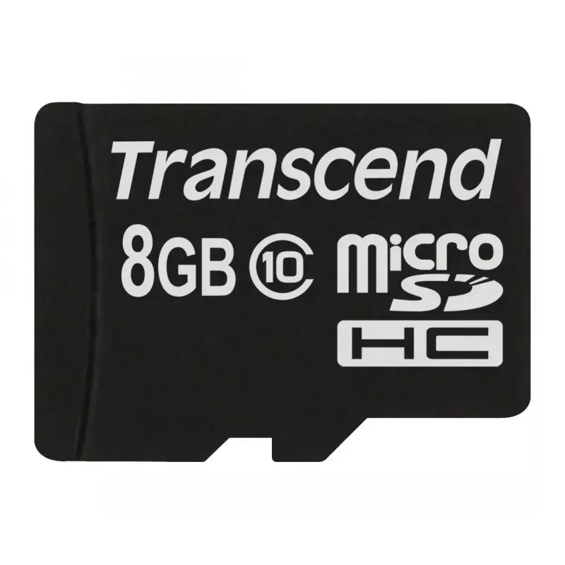 „Transcend“ „Flash Memory“ 8 GB „MicroSDHC“ 10 klasė TS8GUSDC10