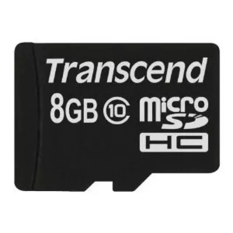 „Transcend“ „Flash Memory“ 8 GB „MicroSDHC“ 10 klasė TS8GUSDC10