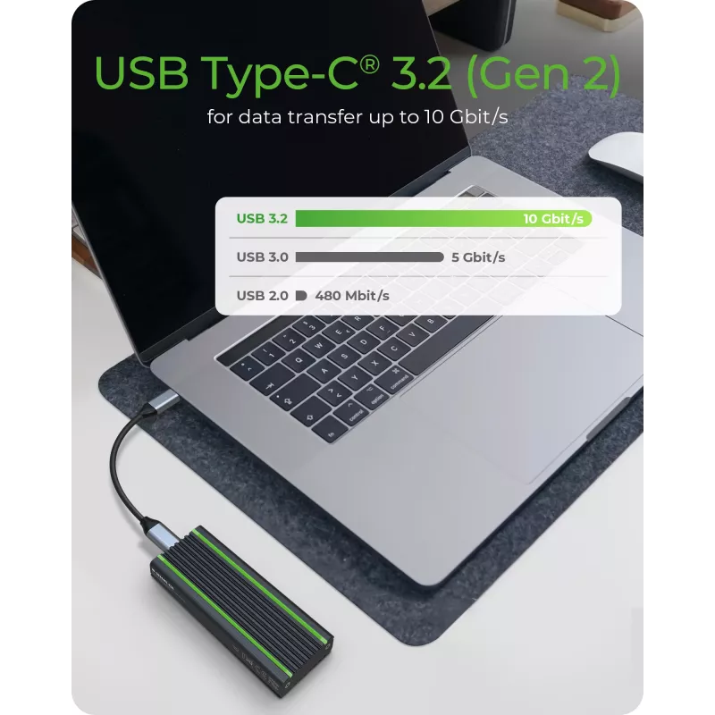 ICY BOX IB-1824ML-C31 SSD korpusas juodas M.2