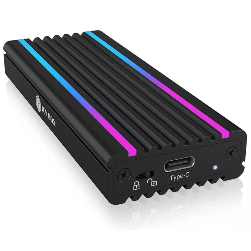 ICY BOX IB-1824ML-C31 SSD korpusas juodas M.2