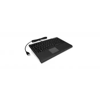 KeySonic ACK-540U+ (DE) klaviatūra Office USB QWERTZ vokiška juoda