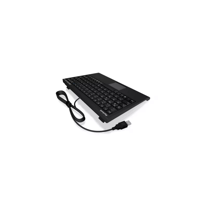 KeySonic ACK-540U+ (DE) klaviatūra Office USB QWERTZ vokiška juoda