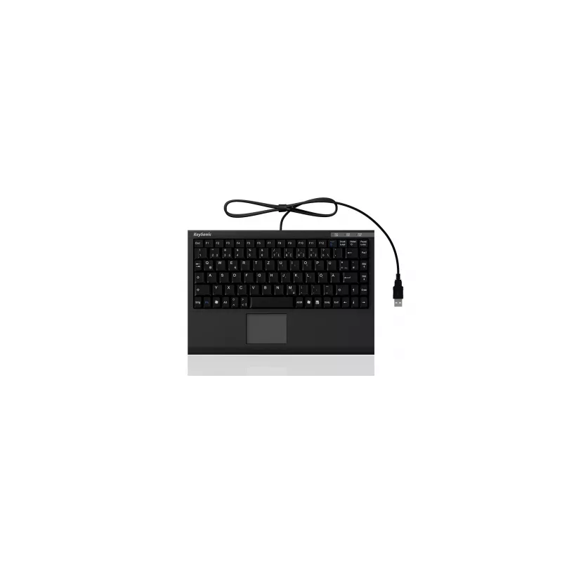 KeySonic ACK-540U+ (DE) klaviatūra Office USB QWERTZ vokiška juoda