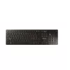 CHERRY DW 9100 SLIM klaviatūra Pelė įtraukta Universal RF Wireless + Bluetooth QWERTZ Šveicariška Juoda