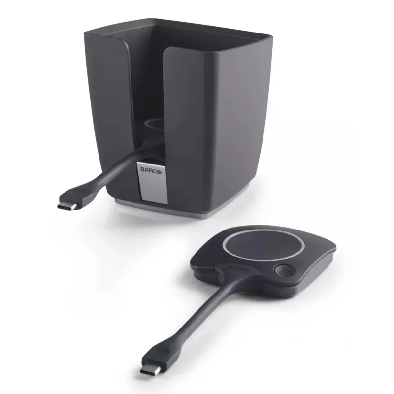Barco dėklas 2 x USB-C mygtukai juodi laidinis stalo jungiamumas