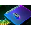 Žaidimų pelė Razer Basilisk V3 Pro 35K Phantom White Edition — optinėms ir lazerinėms pelėms optimizuotas žaidimų paviršius