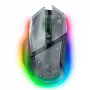 Žaidimų pelė Razer Basilisk V3 Pro 35K Phantom White Edition — optinėms ir lazerinėms pelėms optimizuotas žaidimų paviršius