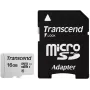 TRANSCEND Micro Sdhc Card 300s 16GB Uhs-i U1 su adapteriu