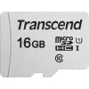 TRANSCEND Micro Sdhc Card 300s 16GB Uhs-i U1 su adapteriu
