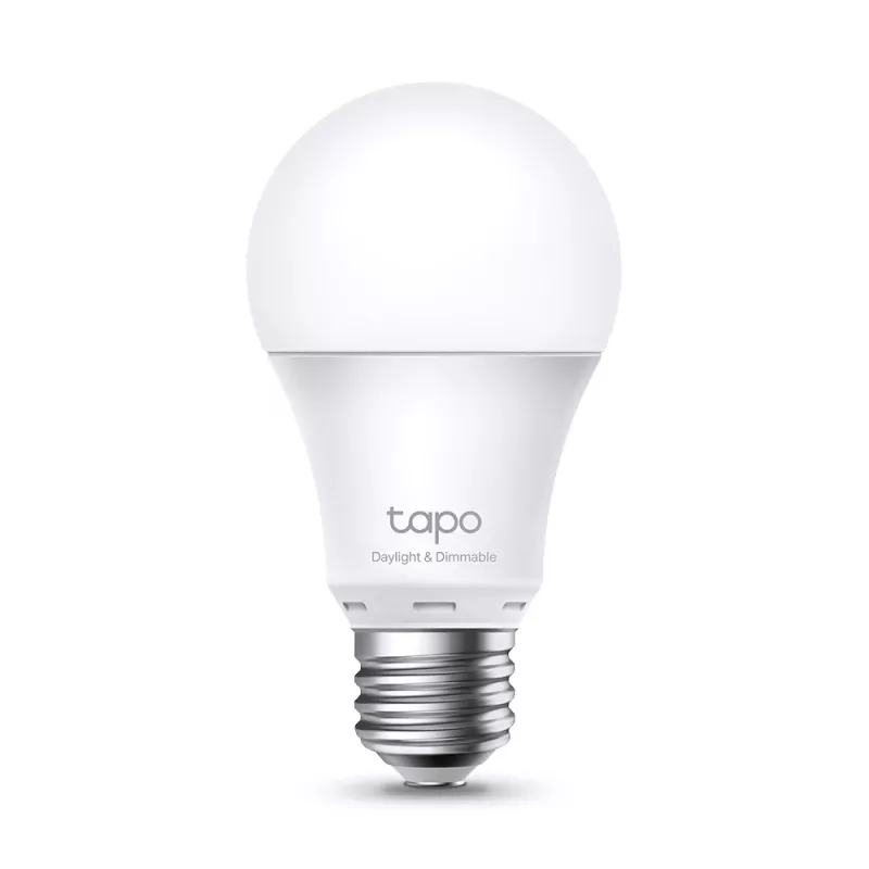 TP-Link Tapo Smart Wi-Fi Light Bulb, Daylight & Dimmable, Smart bulb, Wi-Fi, White, 802.11b, 802.11g, Wi-Fi 4 (802.11n), LED, E27