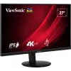 Viewsonic VG Series VG2708-4K kompiuterio monitorius 68.6 cm (27 colių) 3840 x 2160 pikselių 4K Ultra HD LED Juodas