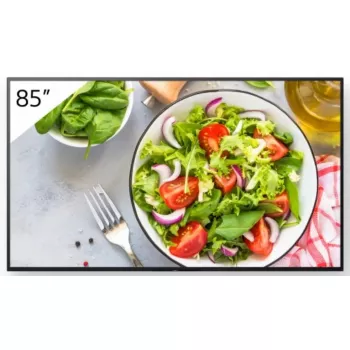 Sony FW-85BZ35L Signage Display Skaitmeninės reklamos plokščiasis ekranas 2,16 m (85 colių) LCD Wi-Fi 550 cd/m² 4K Ultra HD Juodas Android 24/7