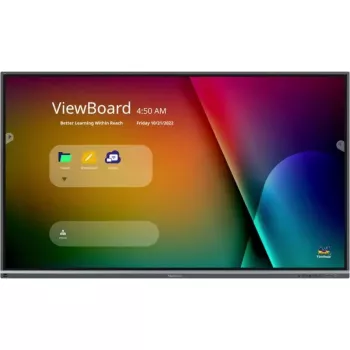 Viewsonic IFP7550-5F interaktyvi lenta 190,5 cm (75 colių) 3840 x 2160 pikselių liečiamas ekranas Juoda HDMI