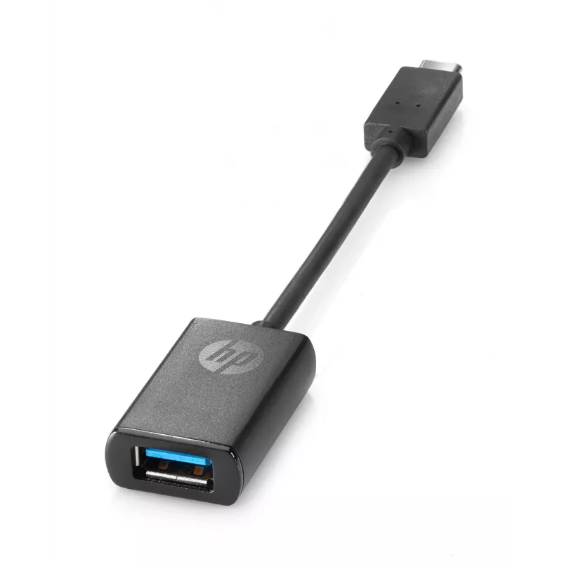 HP USB-C į USB 3.0 adapteris, 0,1409 m, USB-C, USB 3.0, USB 3.2 Gen 1 (3.1 Gen 1), juodas