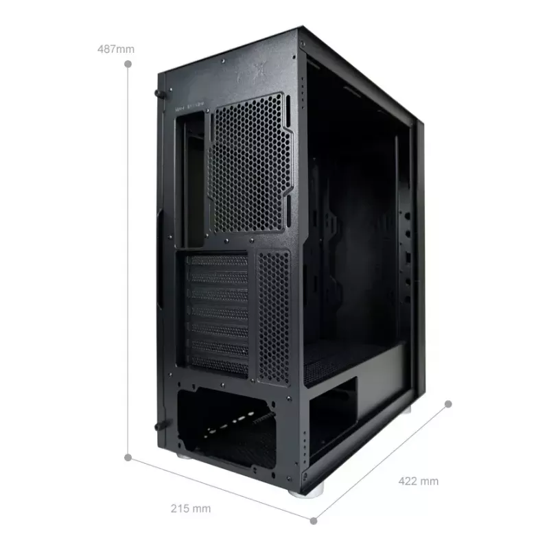 PC korpusas LC-Power LC-8000B-ON Midi Tower juodas