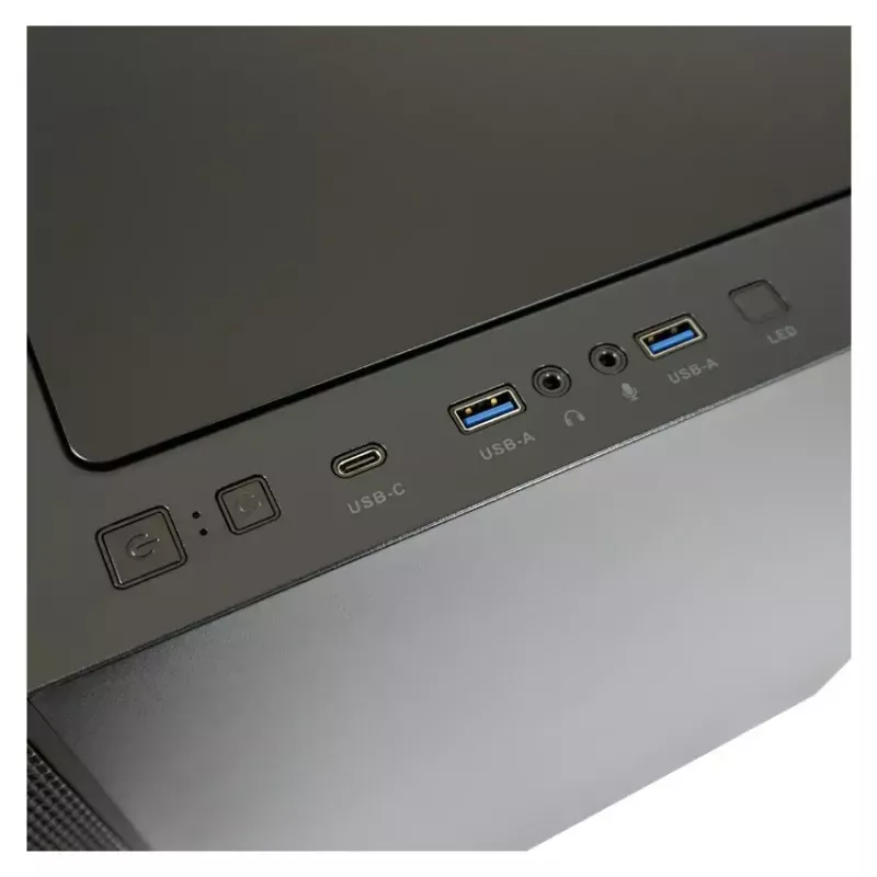 PC korpusas LC-Power LC-8000B-ON Midi Tower juodas