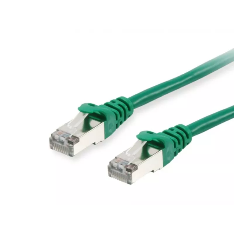 Equip Cat.6 S/FTP sujungiamasis kabelis, 50 m, žalias, 50 m, Cat6, S/FTP (S-STP), RJ-45, RJ-45, žalias