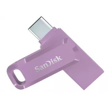 WESTERN DIGITAL SanDisk Ultra Dual Drive Go – 256 GB USB atmintinė – USB-C / USB-A – violetinė