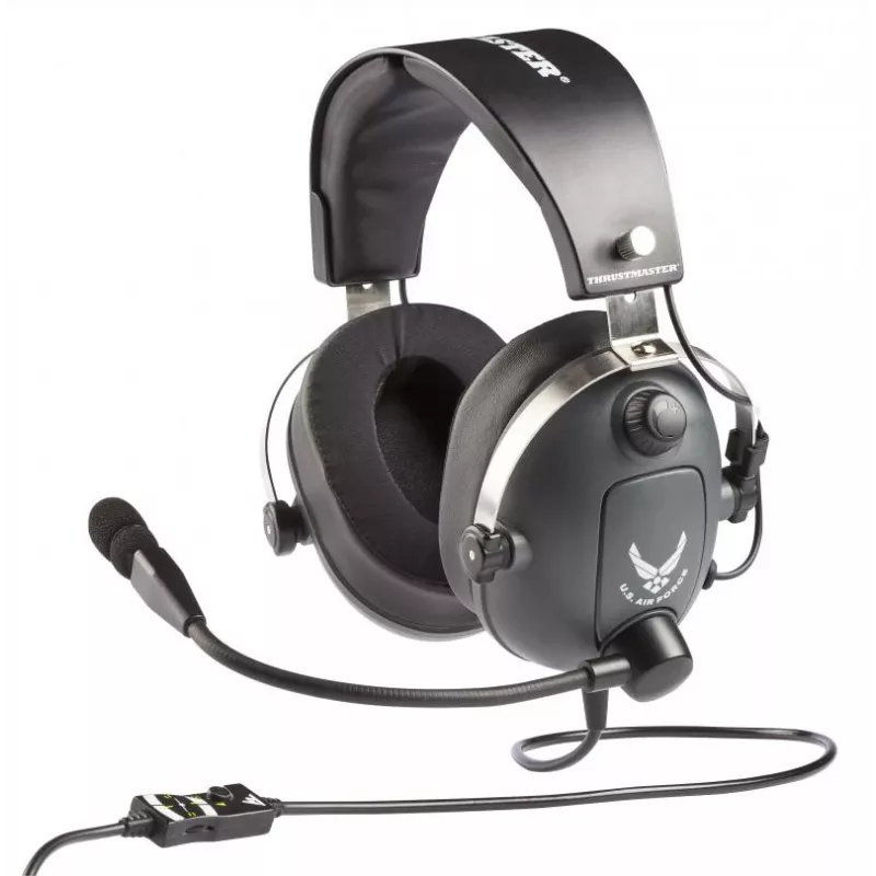 Thrustmaster T.Flight U.S. Air Force Edition laidinės žaidimų ausinės, juodos