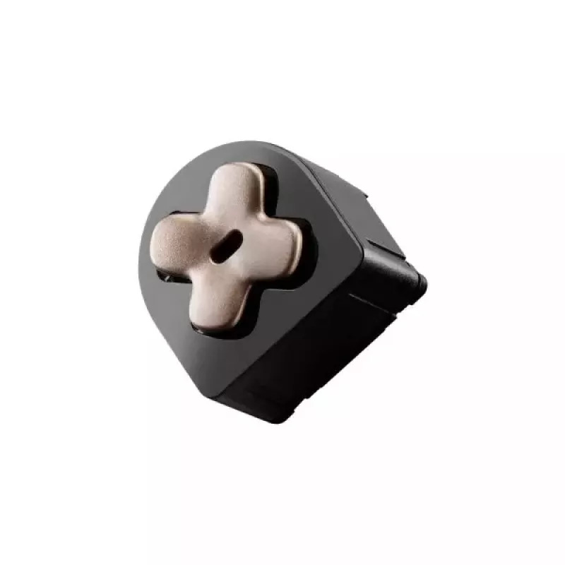 Thrustmaster D-IPPON D-pad modulis, PC, Xbox One, Xbox Series S, Xbox Series X, D-pad, juoda, auksinė, 1 vnt., 133 mm, 50 mm