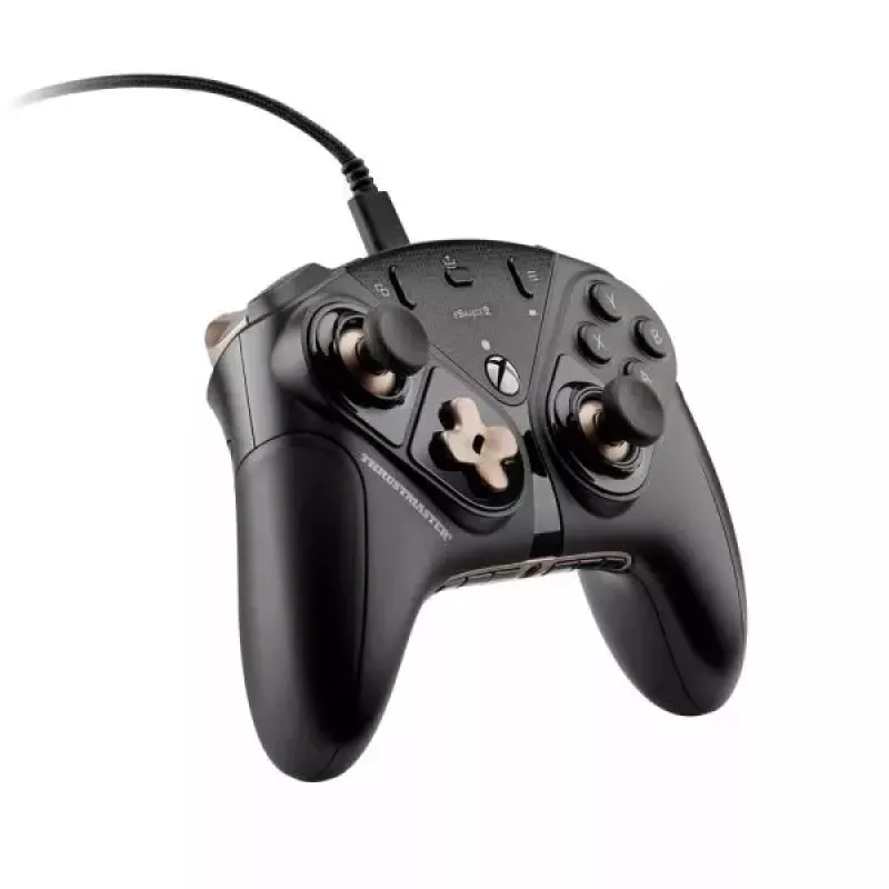 Thrustmaster D-IPPON D-pad modulis, PC, Xbox One, Xbox Series S, Xbox Series X, D-pad, juoda, auksinė, 1 vnt., 133 mm, 50 mm
