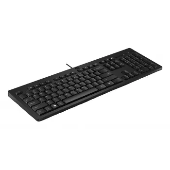 HP 125 laidinė klaviatūra, pilno dydžio (100 %), laidinė, USB, juoda