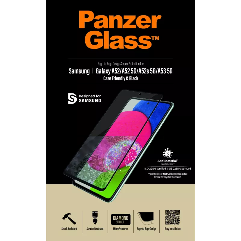 PanzerGlass ® Ekrano apsauga Samsung Galaxy A52 | A52 5G | A52s 5G | A53 5G