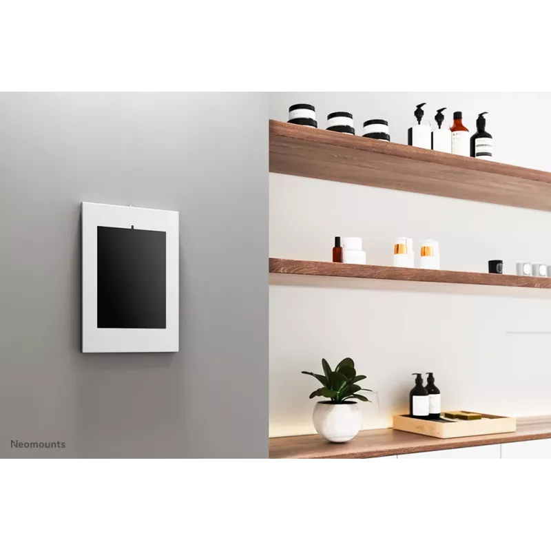 Neomounts WL15-650WH1 Planšetinio kompiuterio sieninis laikiklis 9,7–11 col. – užrakinamas