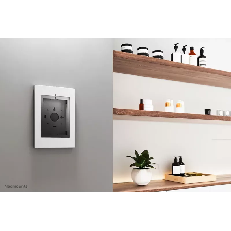Neomounts WL15-650WH1 Planšetinio kompiuterio sieninis laikiklis 9,7–11 col. – užrakinamas