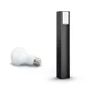 Philips Hue White Turaco lauko stulpo šviestuvas 1647493P0, išmanusis stulpo/apšvietimo šviestuvas, Bluetooth/Zigbee, antracito spalvos, LED, aliuminis, E27