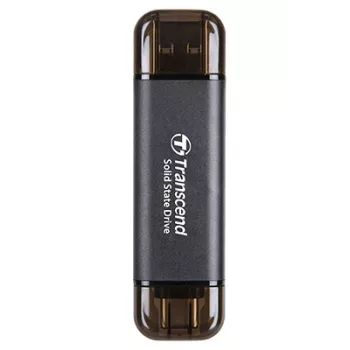 TRANSCEND Esd310c - 512 GB nešiojamasis SSD - USB Type-A / USB Type-C