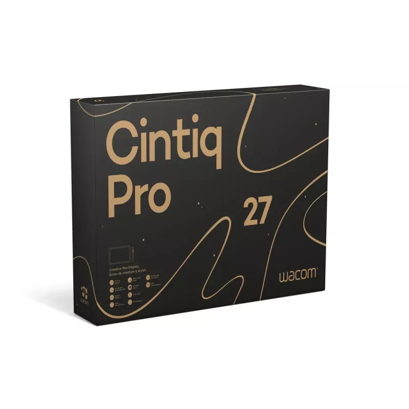 WACOM Pieštukų planšetė - Cintiq Pro 27 - 27 colių - 3840x2160 (4K UHD) - su stovu