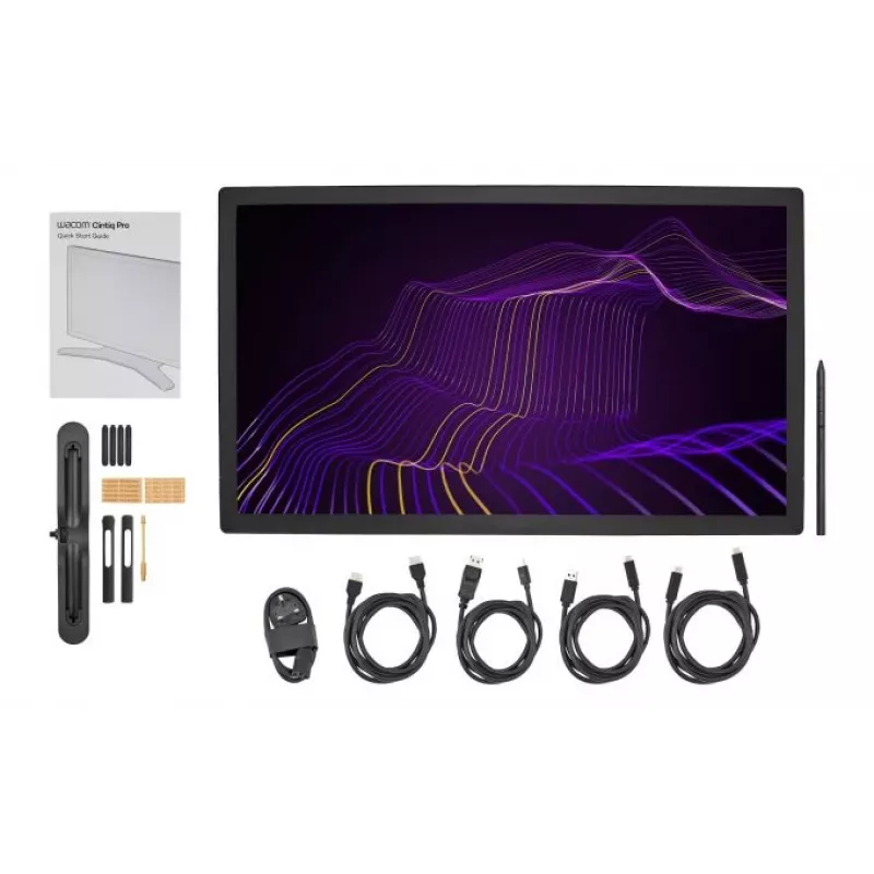WACOM Pieštukų planšetė - Cintiq Pro 27 - 27 colių - 3840x2160 (4K UHD) - su stovu