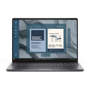 DELL Pro 16 PC16255 AMD Ryzen™ 5 220 nešiojamas kompiuteris 40,6 cm (16 colių) Full HD+ 16 GB DDR5-SDRAM 512 GB SSD Wi-Fi 6E (802.11ax) Windows 11 Pro juoda