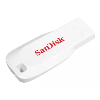 WESTERN DIGITAL SanDisk Cruzer Blade - 16 GB USB atmintinė - USB 2.0 - balta
